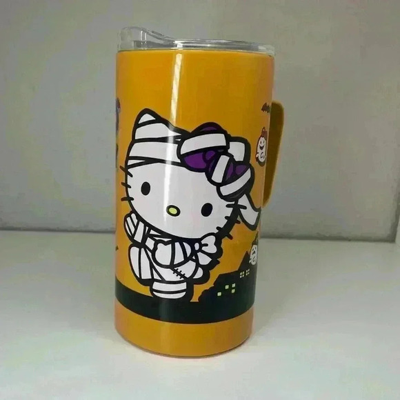 Hello Kitty Halloween Mummy Stainless Steel Mug with Handle - Picture 1 of 4